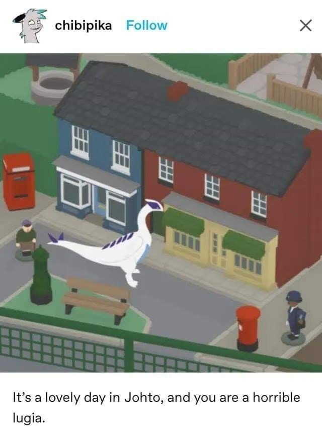 Itโs Lugia innit